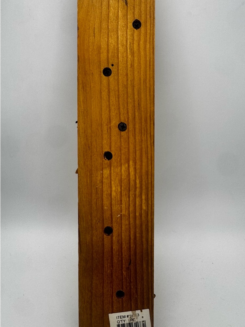 Wooden Heart-Star-Moon Wall Decor - Rustic Brown, Yellow, Black - Picture 3 of 5